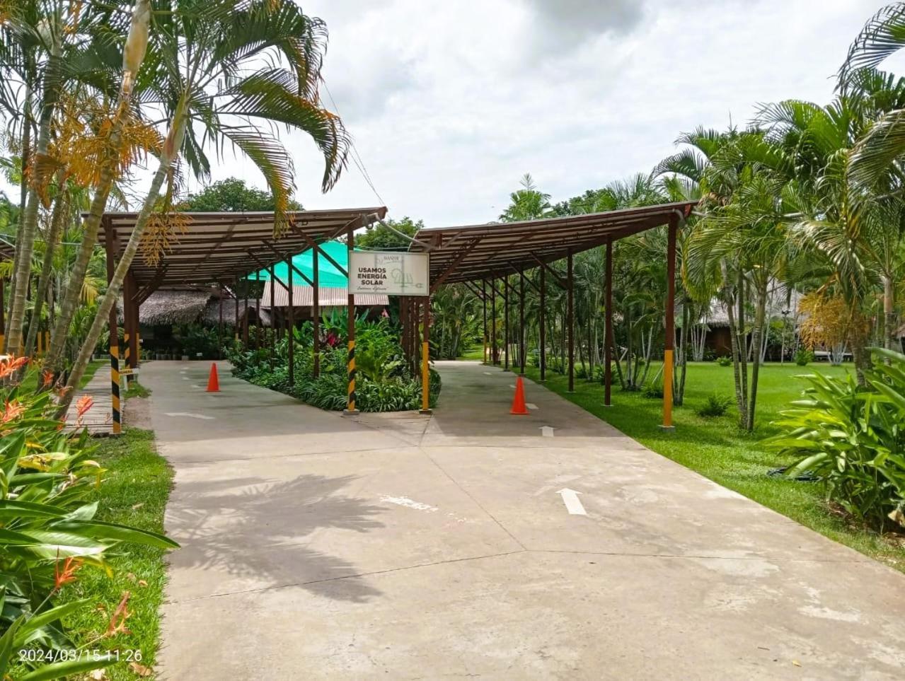 Manish Hotel Ecólogico Pucallpa Exterior foto